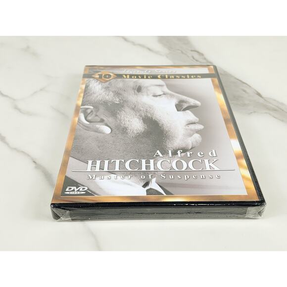 Alfred Hitchcock DVD New Sealed 2 Disc 10 Movie Classics Master Of Suspense 2010 - Picture 11 of 11